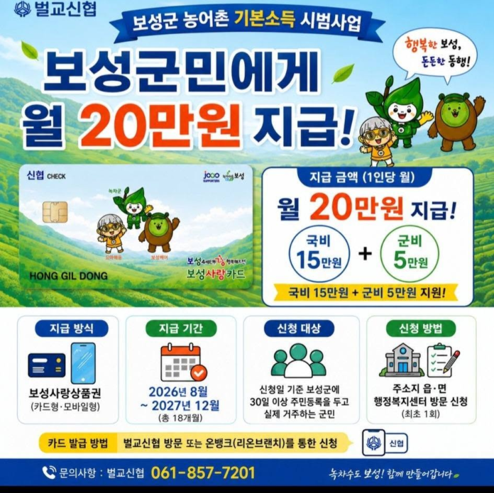 농어촌 기본소득