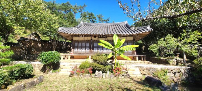 죽곡정사전경